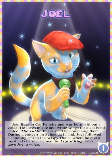 Joel the Singing Cat