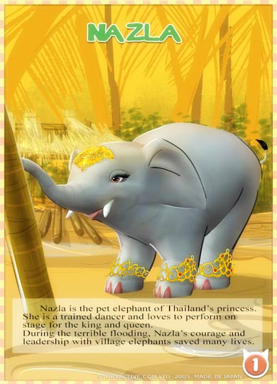 Nazla the White Elephant
